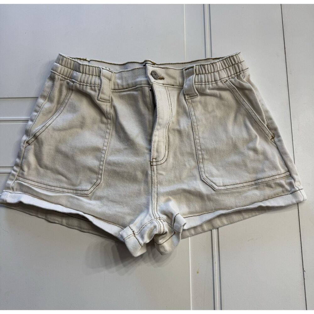 Rewash Women’s Elastic Waistband High Waisted Stretch Shorts Size 11/30